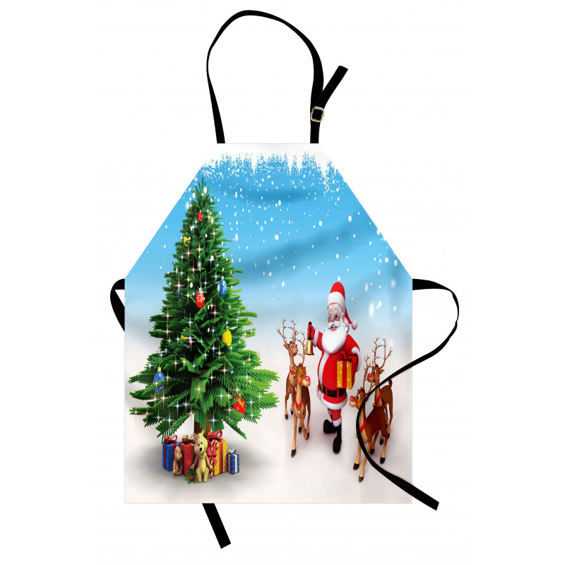 Jingle Bells Tree Apron