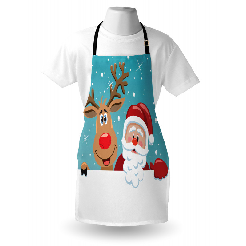 Rudolph Deer Greeting Apron