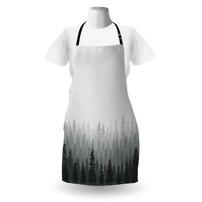 Wilderness Theme Foliage Apron