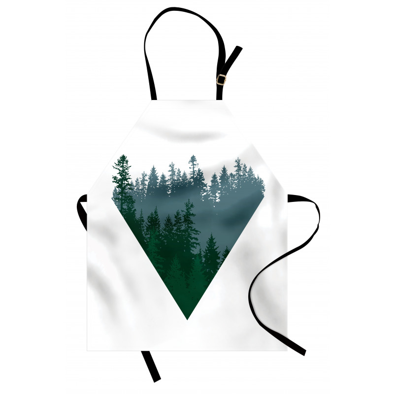 Coniferous Tree Design Apron