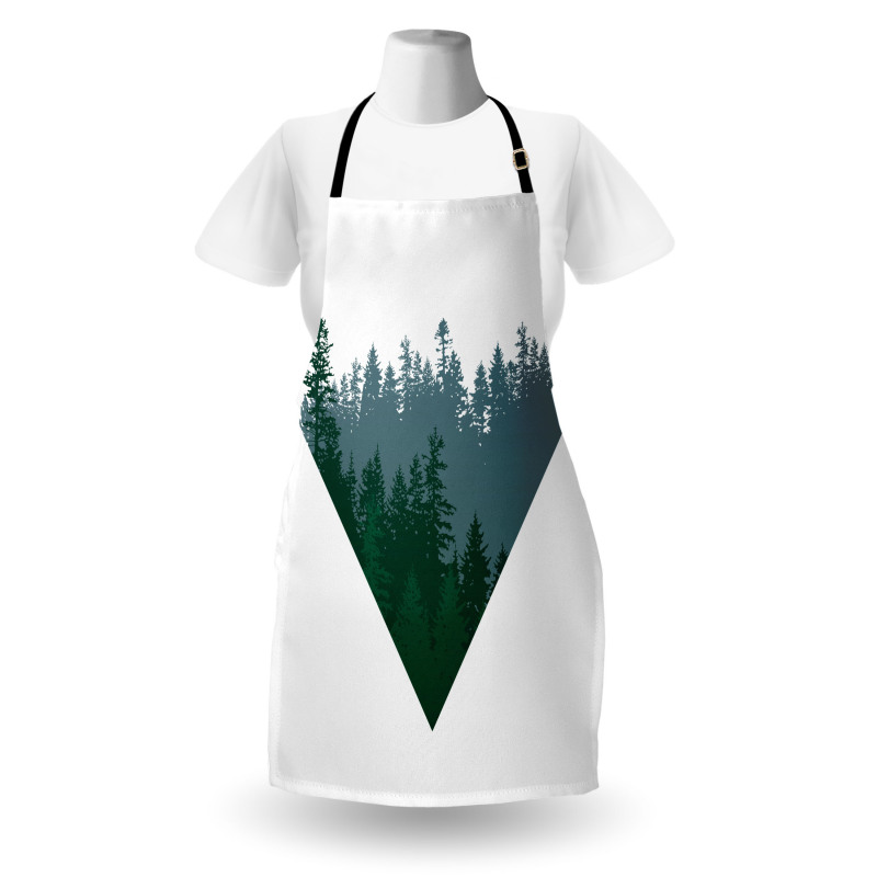 Coniferous Tree Design Apron