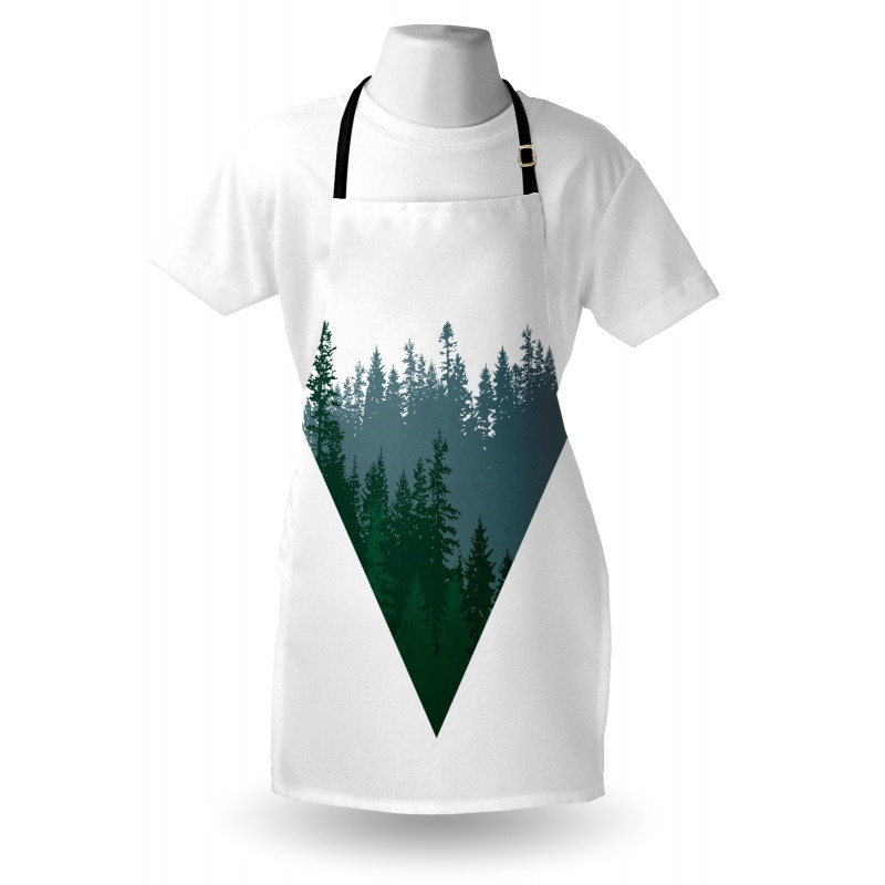 Coniferous Tree Design Apron