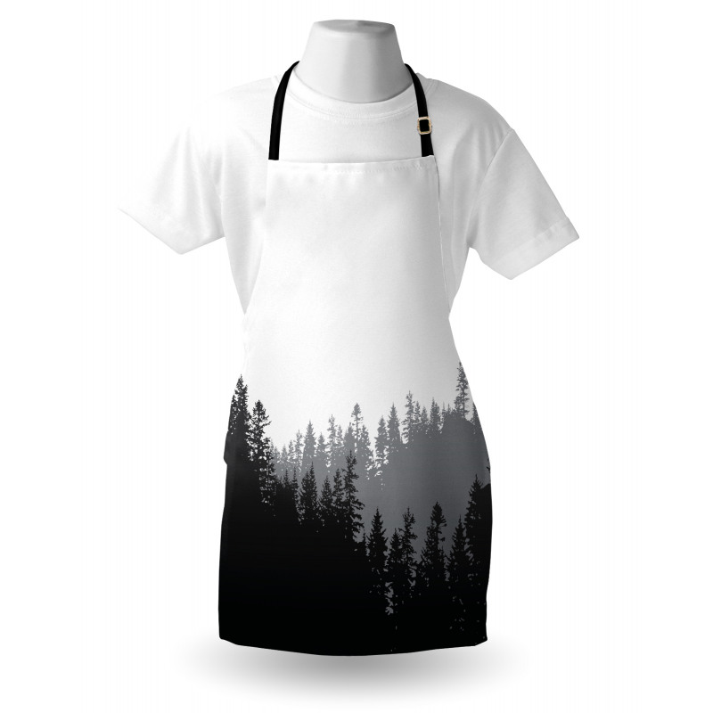 Abstract Wild Spruces Apron