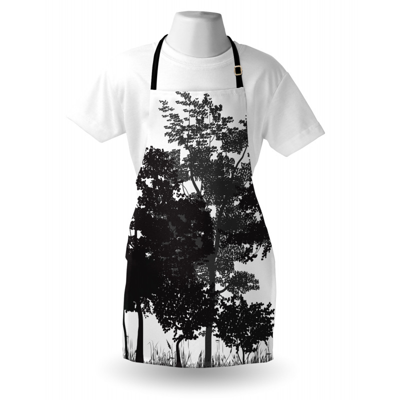 Deciduous Trees Nature Apron