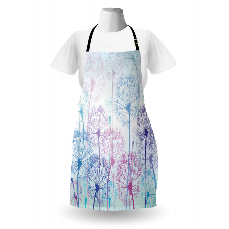 Abstract Flora Design Apron