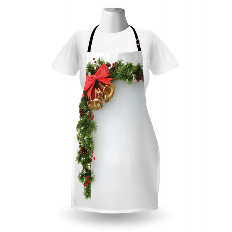 Xmas Corner Bell Apron