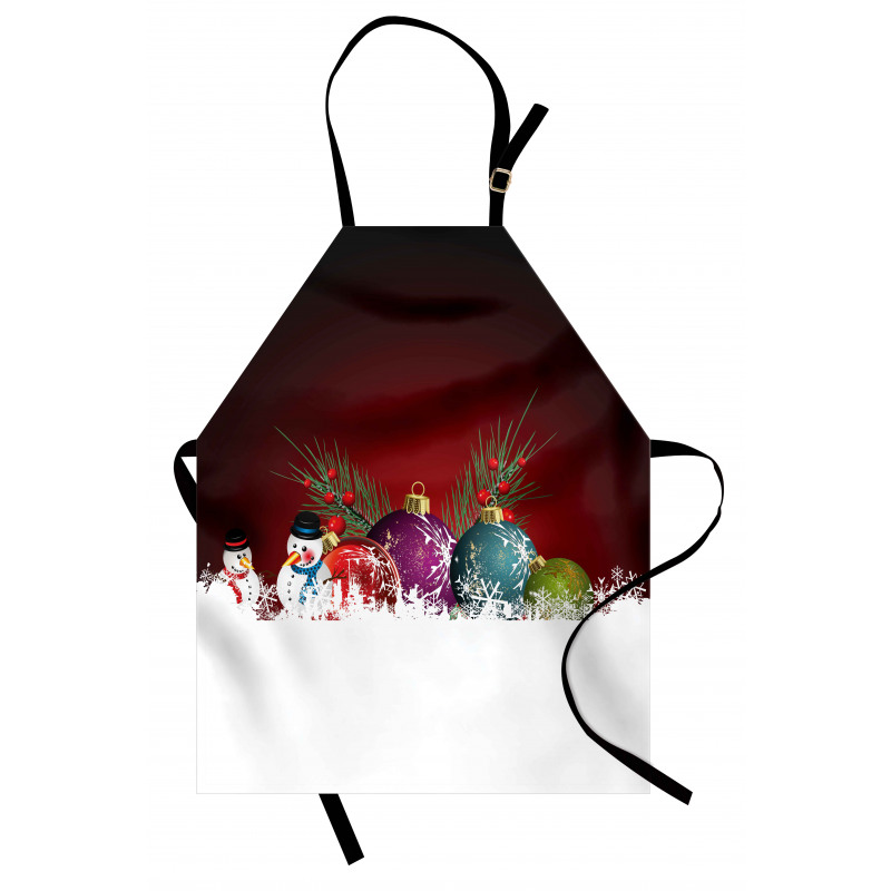 Snowman with Hat Apron