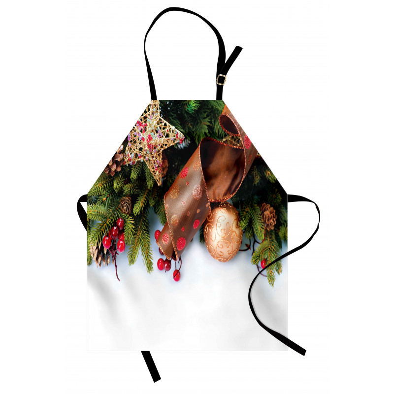 Pine Cones Garland Apron