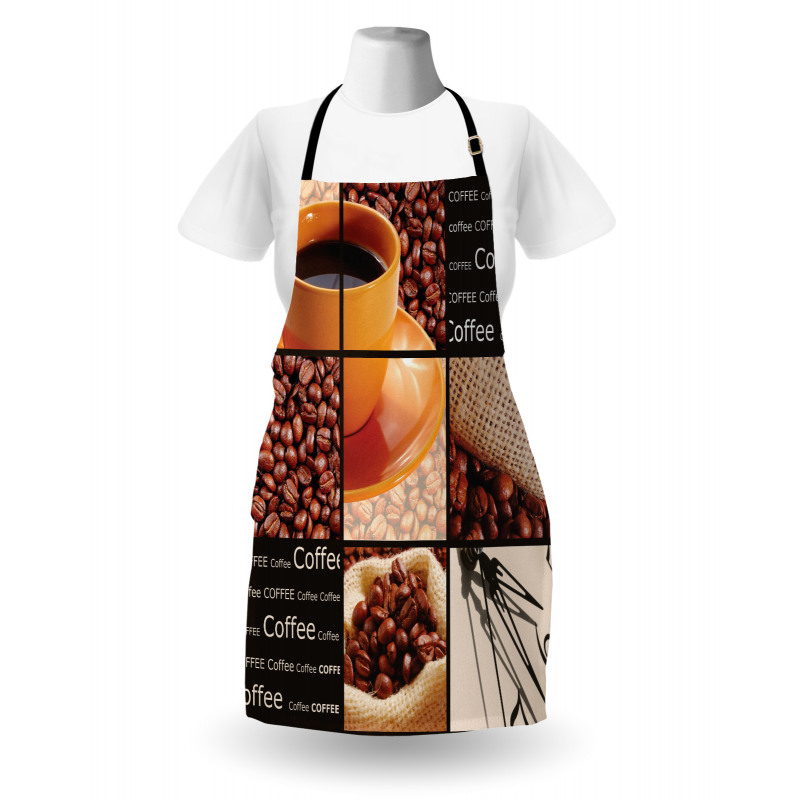 Hot Beverage Orange Cup Apron