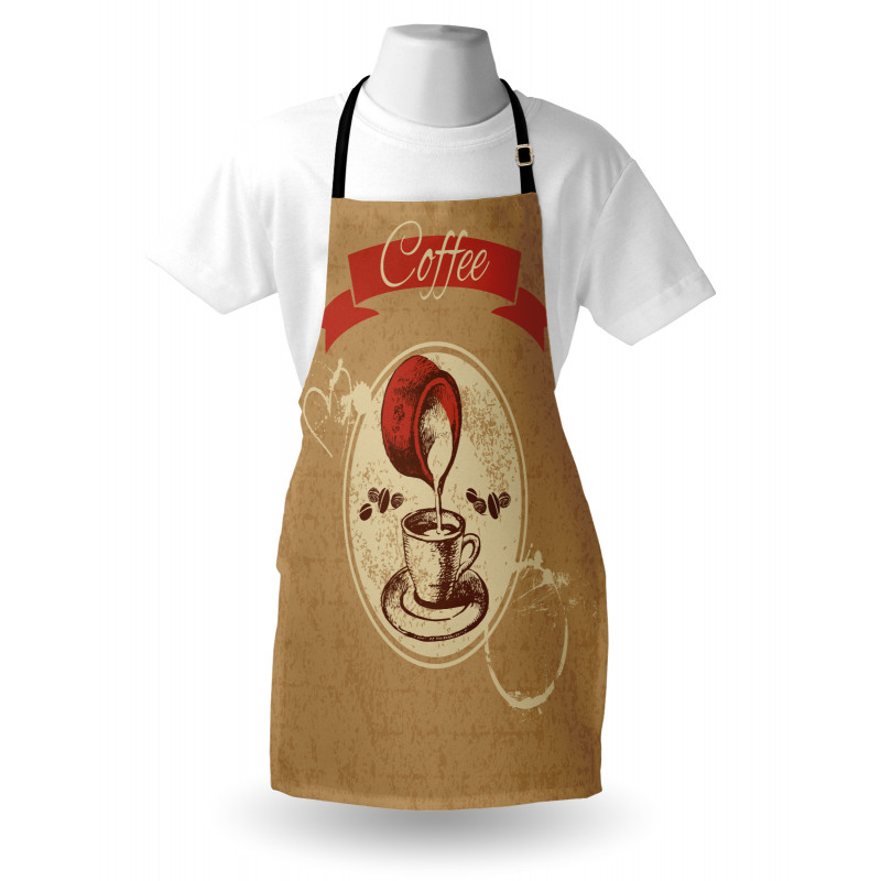 Milky Taste Vintage Look Apron