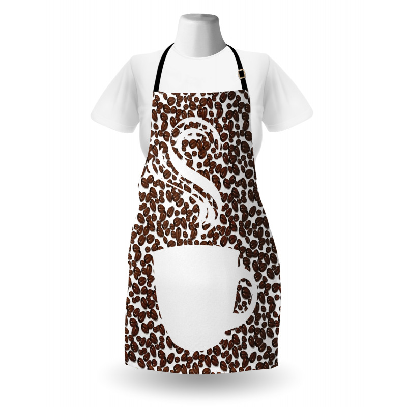 Hot Cup on Arabica Beans Apron