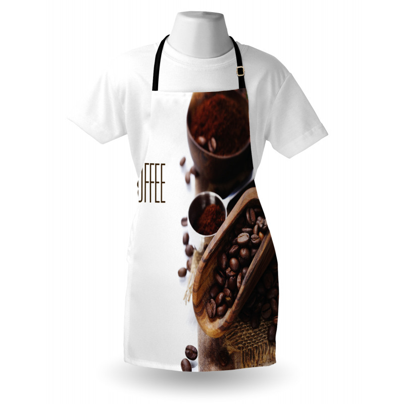 Ground Coffee Beans Apron