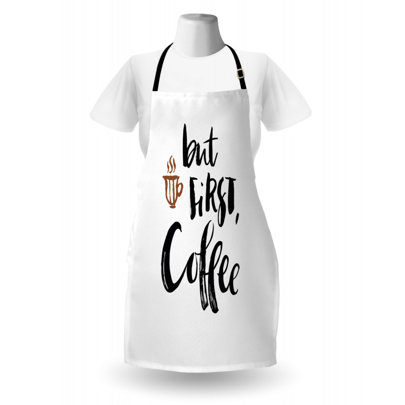 Brush Style Writing Apron