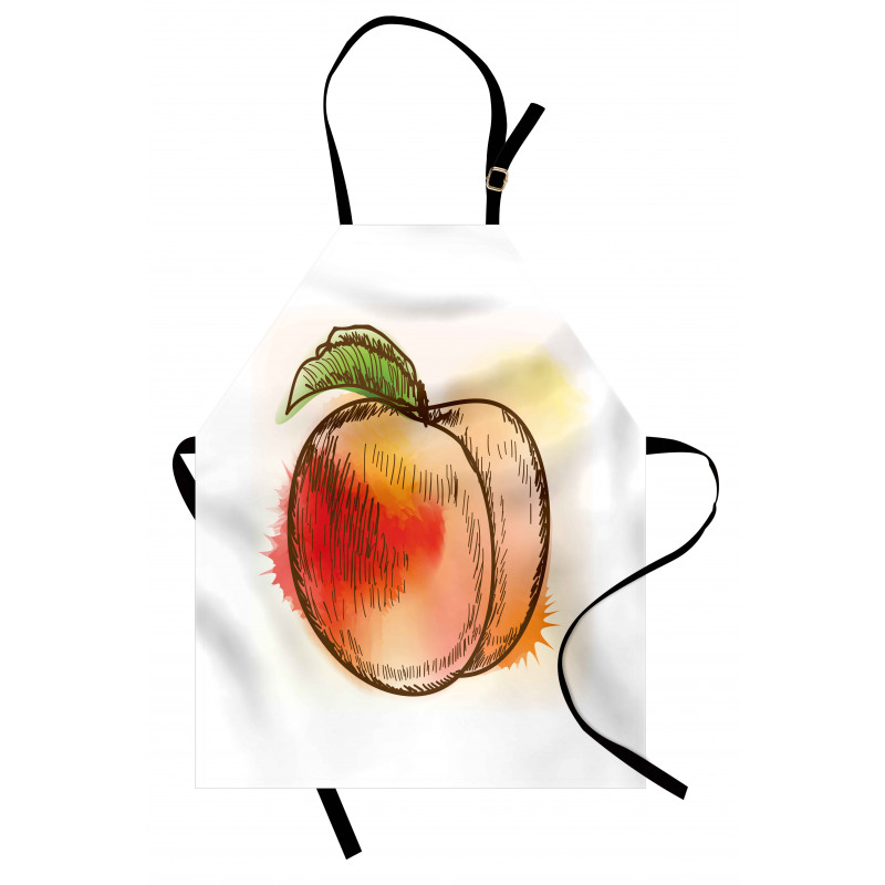 Fresh Fruit Sketch Art Apron