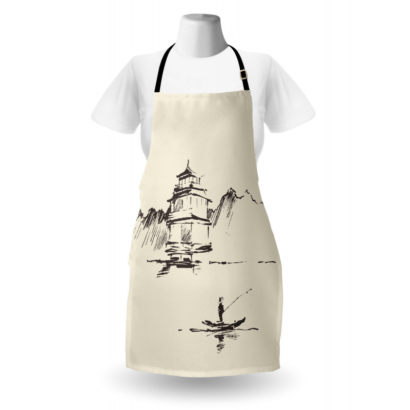 Pagoda Fisherman Apron