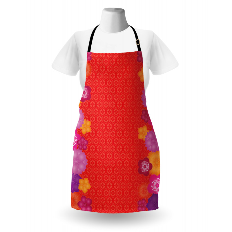 Auspicious Bellflower Apron