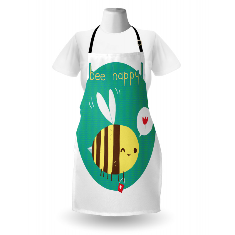 Winking Bumblebee Apron