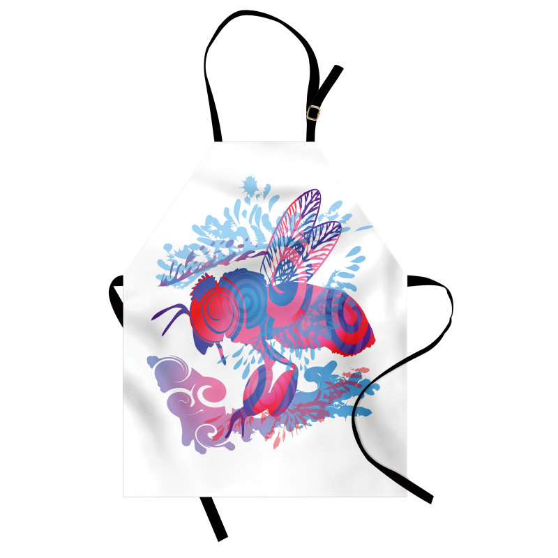 Abstract Bee Design Apron