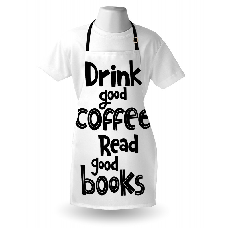 Coffee and Books Apron