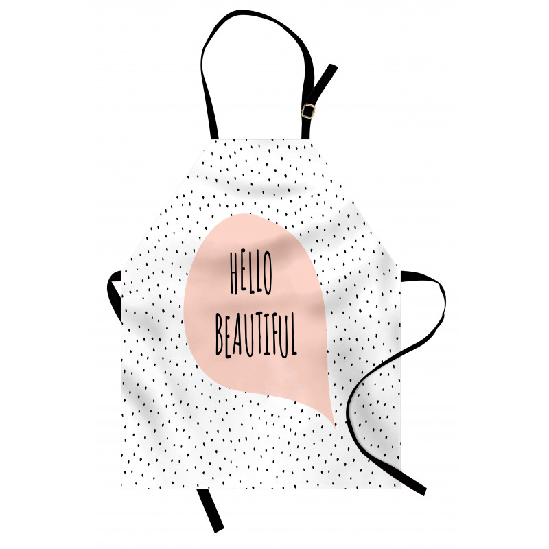 Romantic Message Pastel Apron