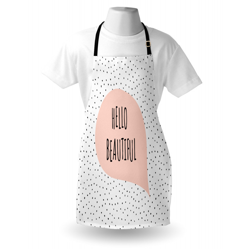 Romantic Message Pastel Apron