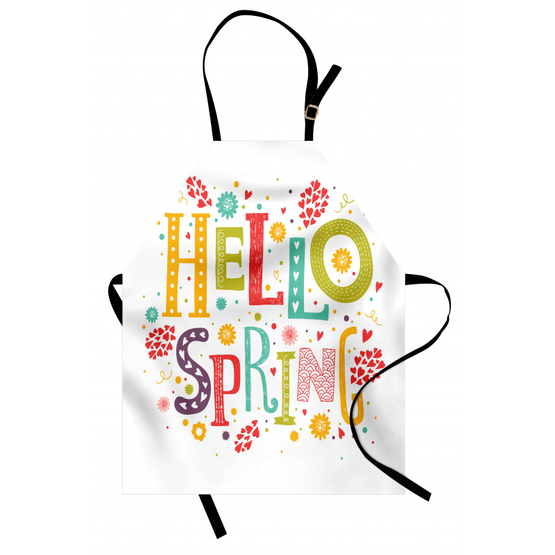 Colorful Spring Elements Apron