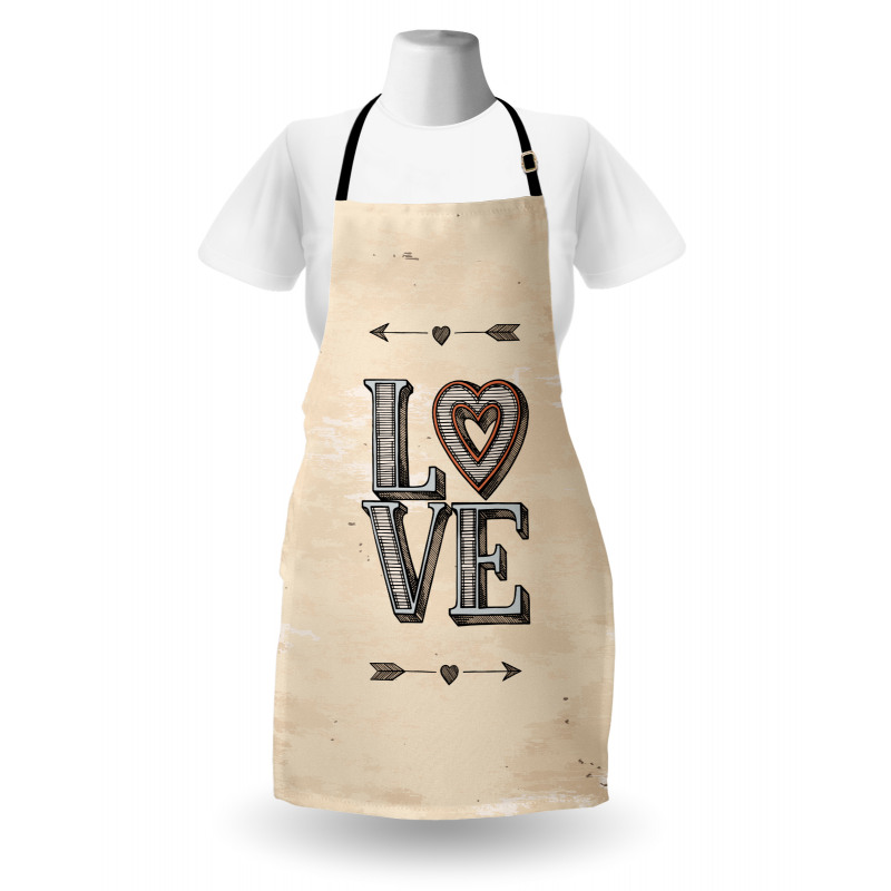 Grunge Vintage Boho Arrows Apron