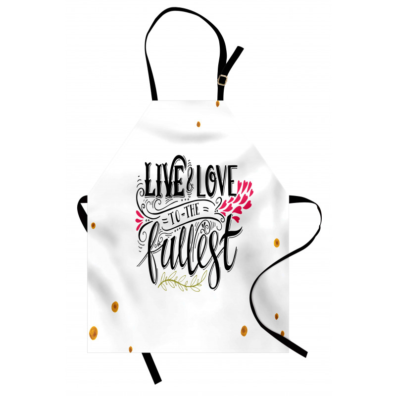 Live to the Fullest Retro Apron