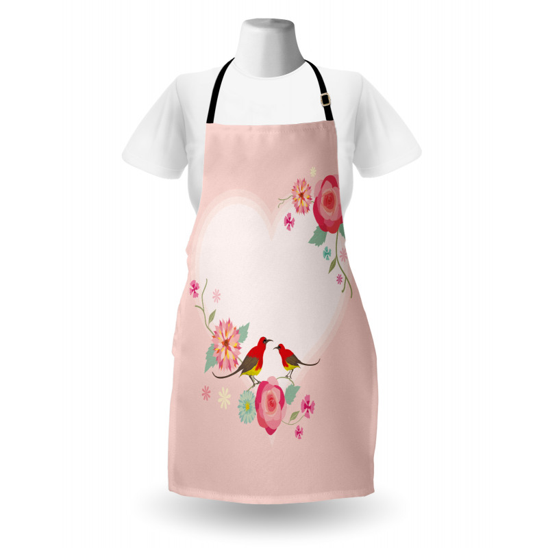 Valentines Day Motif Apron