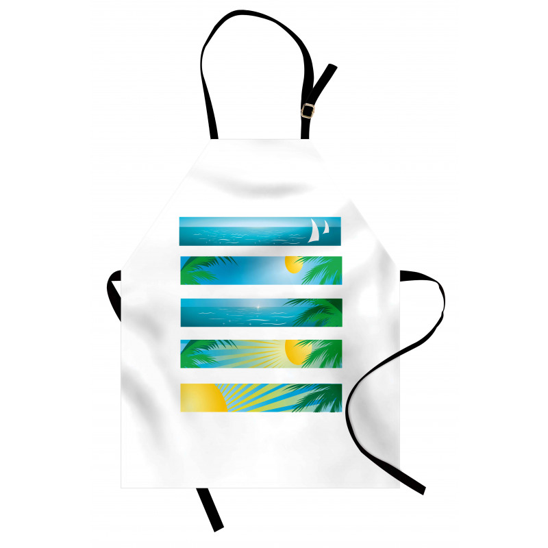 Banner Stripes Exotic Apron