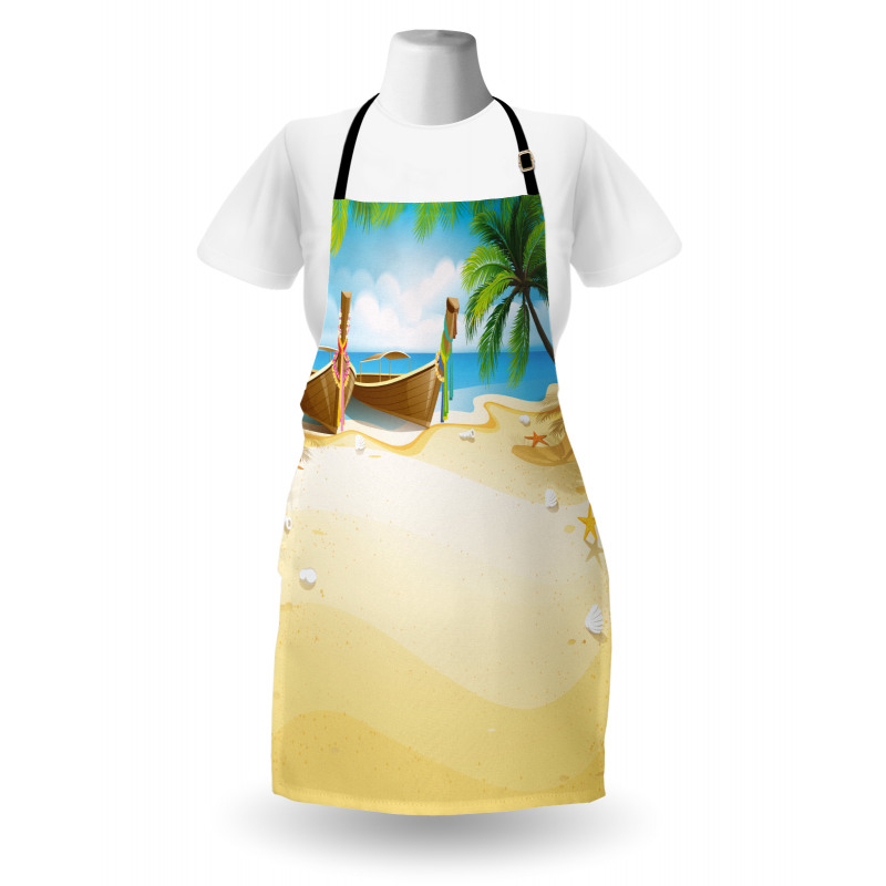 Paradise Island Tropical Apron