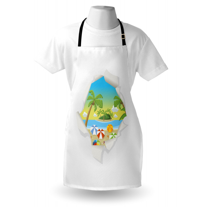 Tropical Elements Ocean Apron