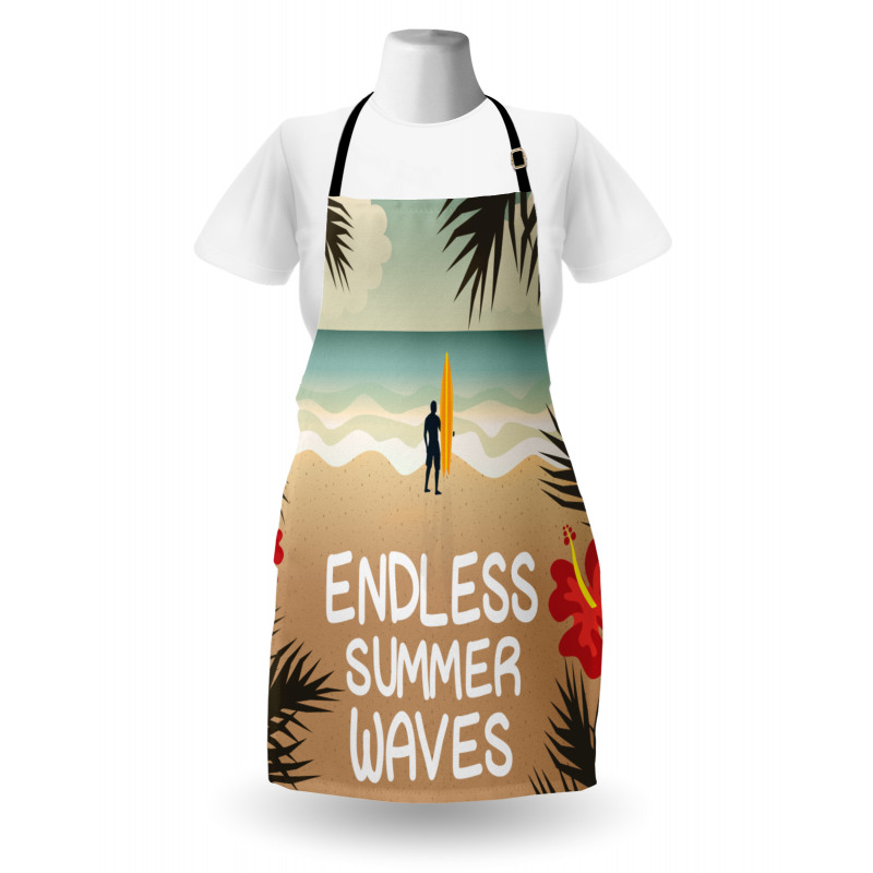 Colorful Hippie Beach Theme Apron