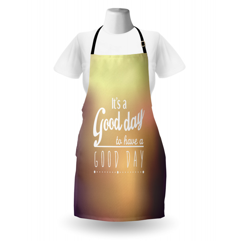 Day Words Apron