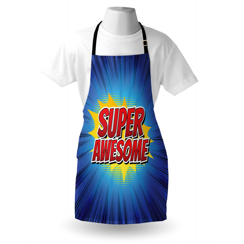 Comic Book Design Apron