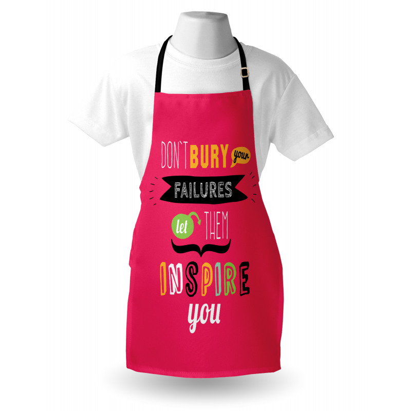 Positive Saying Apron