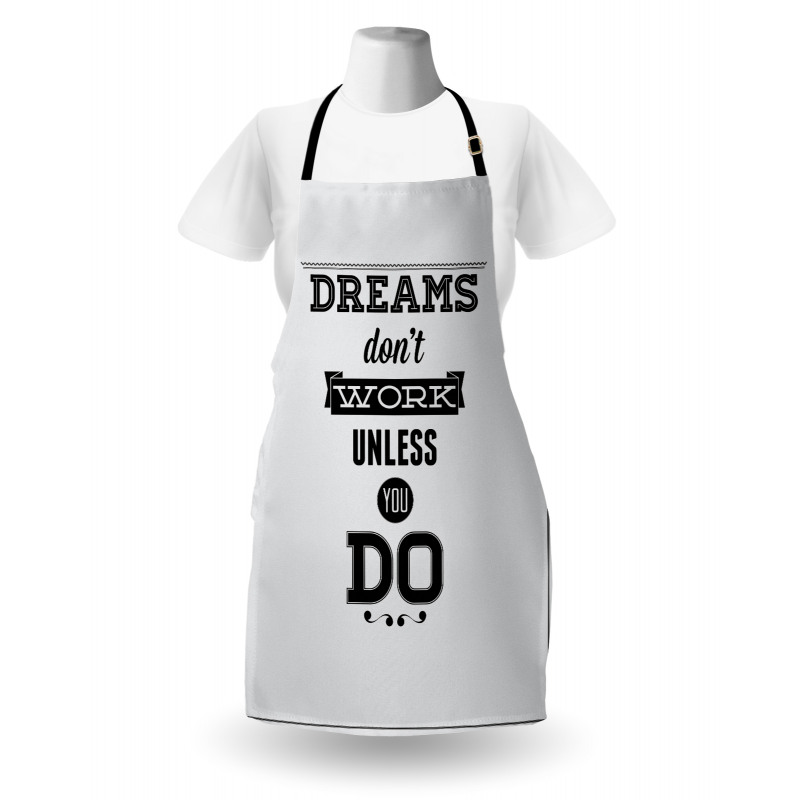 Future Goals Words Apron