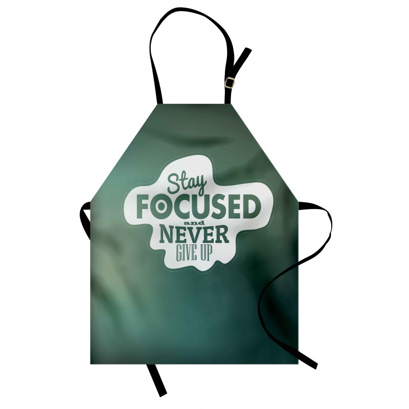 Stay Focused Words Apron