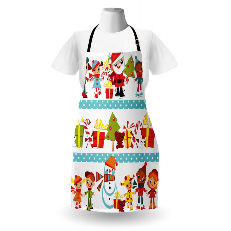 Joy Children Santa Apron