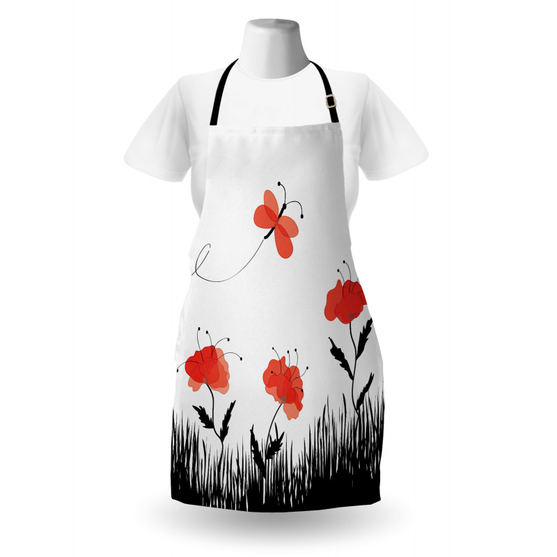 Abstract Pastoral Field Apron