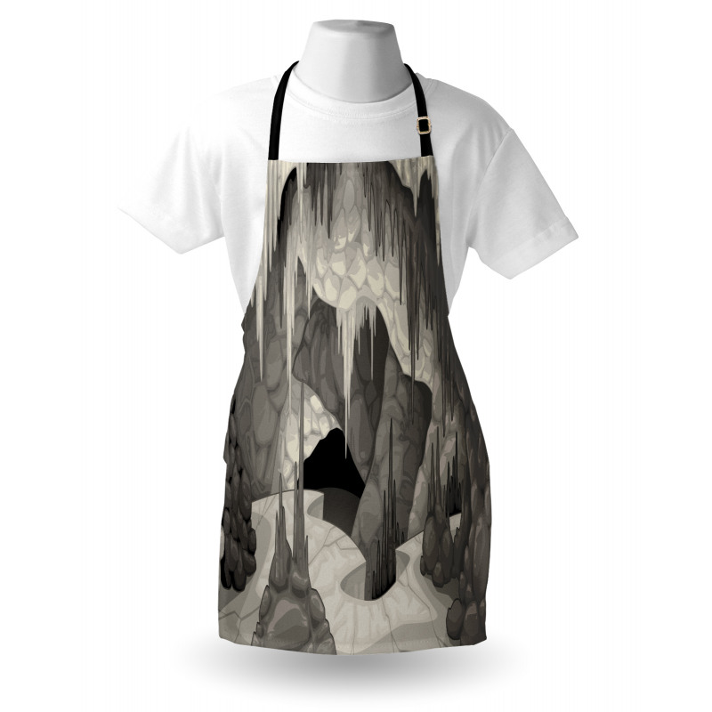 Cavern with Stalagmites Apron