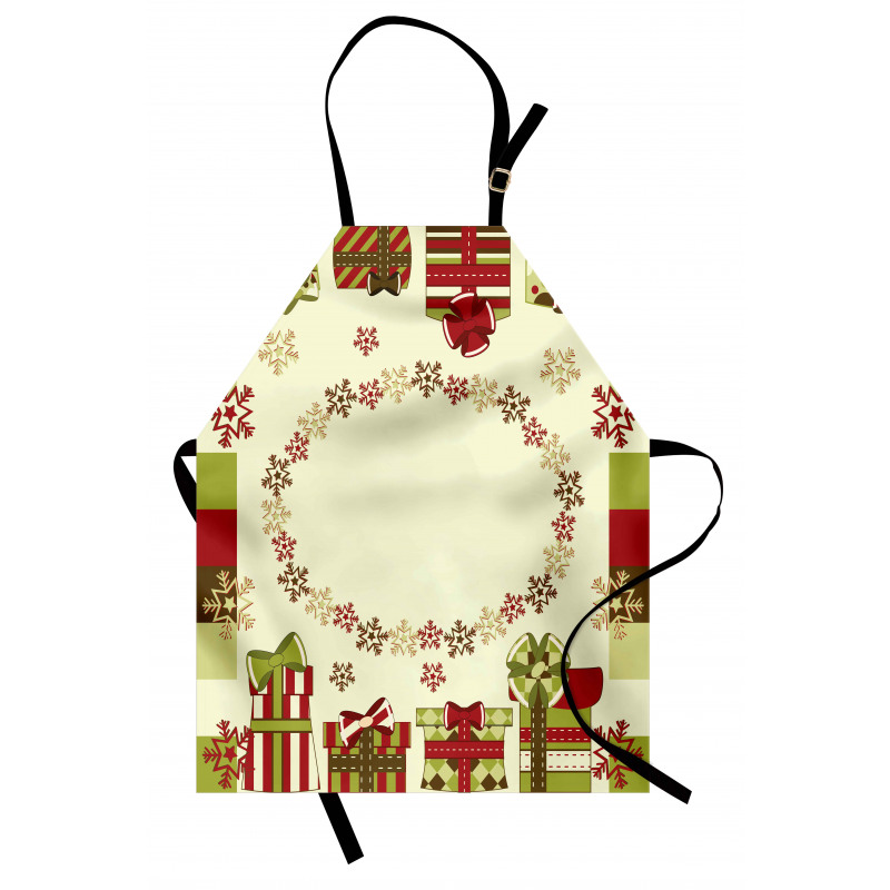 Star Shaped Snowflakes Apron