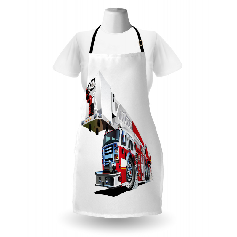 911 Emergency Firetruck Apron