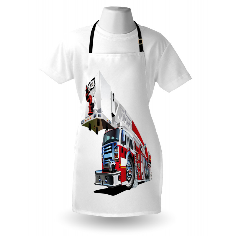 911 Emergency Firetruck Apron