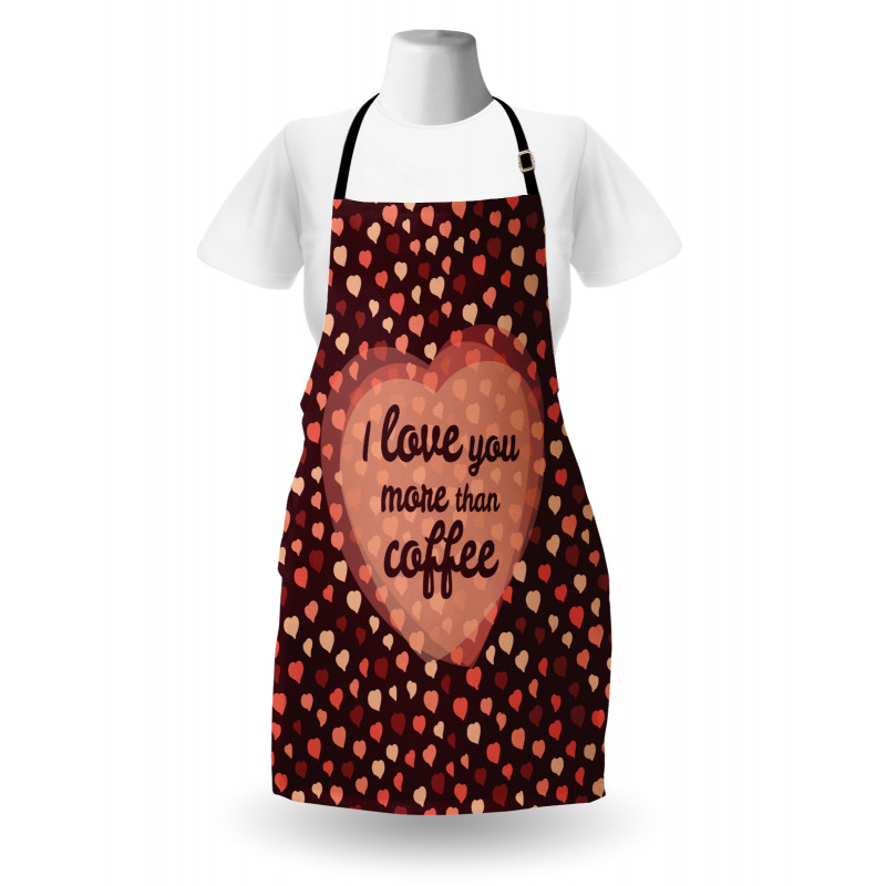 Coffee and Hearts Apron