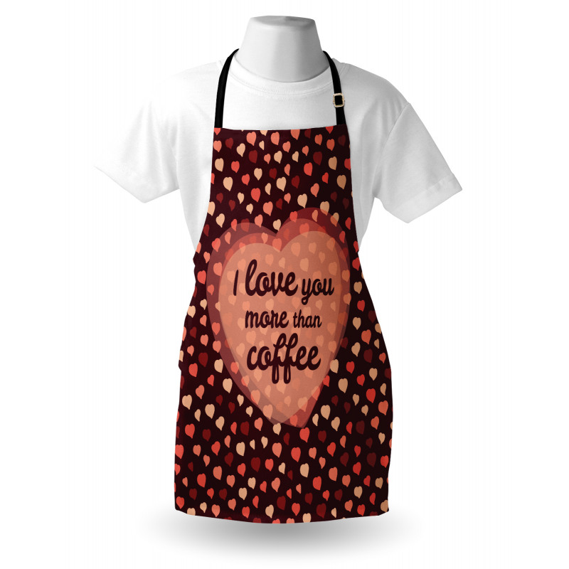 Coffee and Hearts Apron