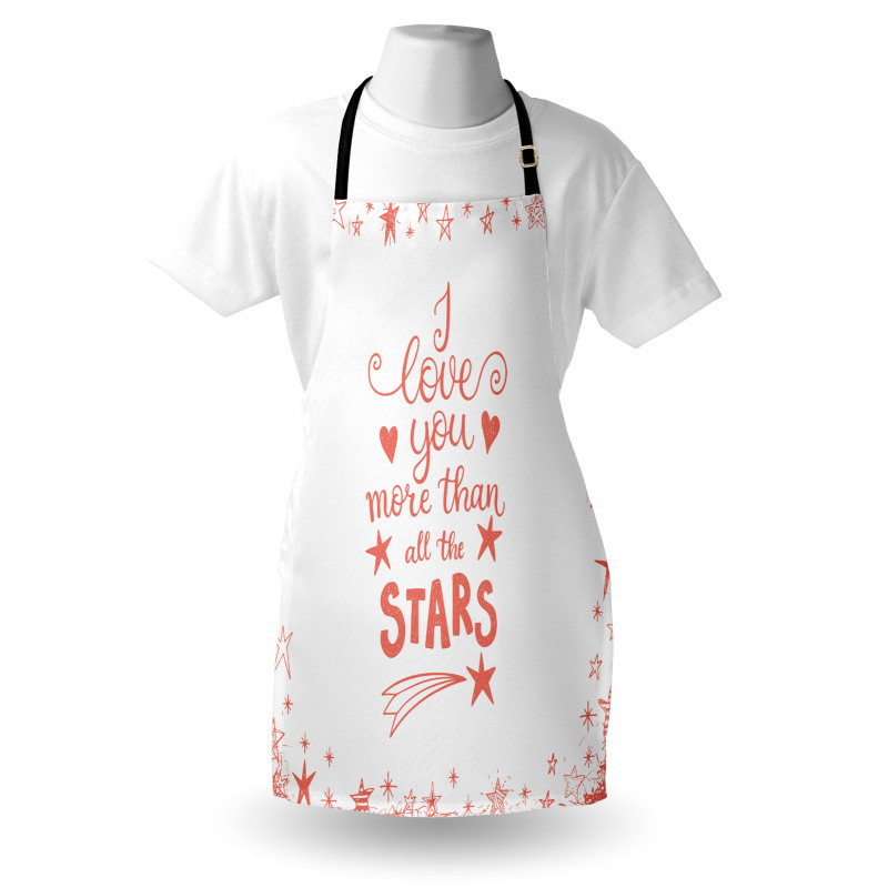 Stars Words Art Apron