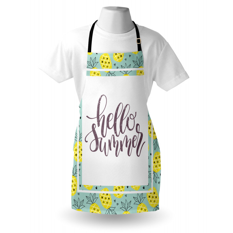 Yellow Pineapples Apron