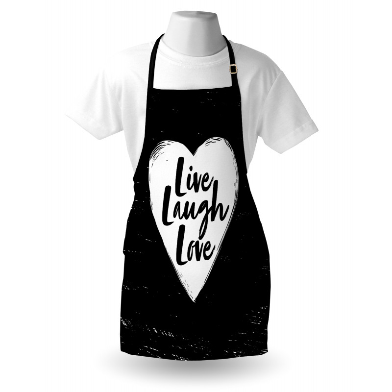 Heart and Words Apron