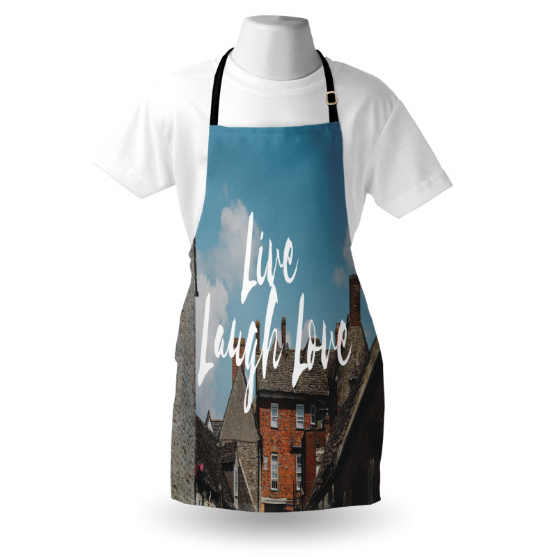 Rustic Houses Apron